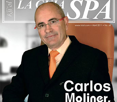 著名的拉丁美洲刊物SPA GUIDE 采访了卡洛斯·莫利纳先生